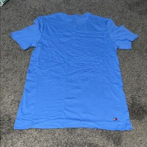 Tommy Hilfiger Men's Sky Blue Short Sleeve Tee